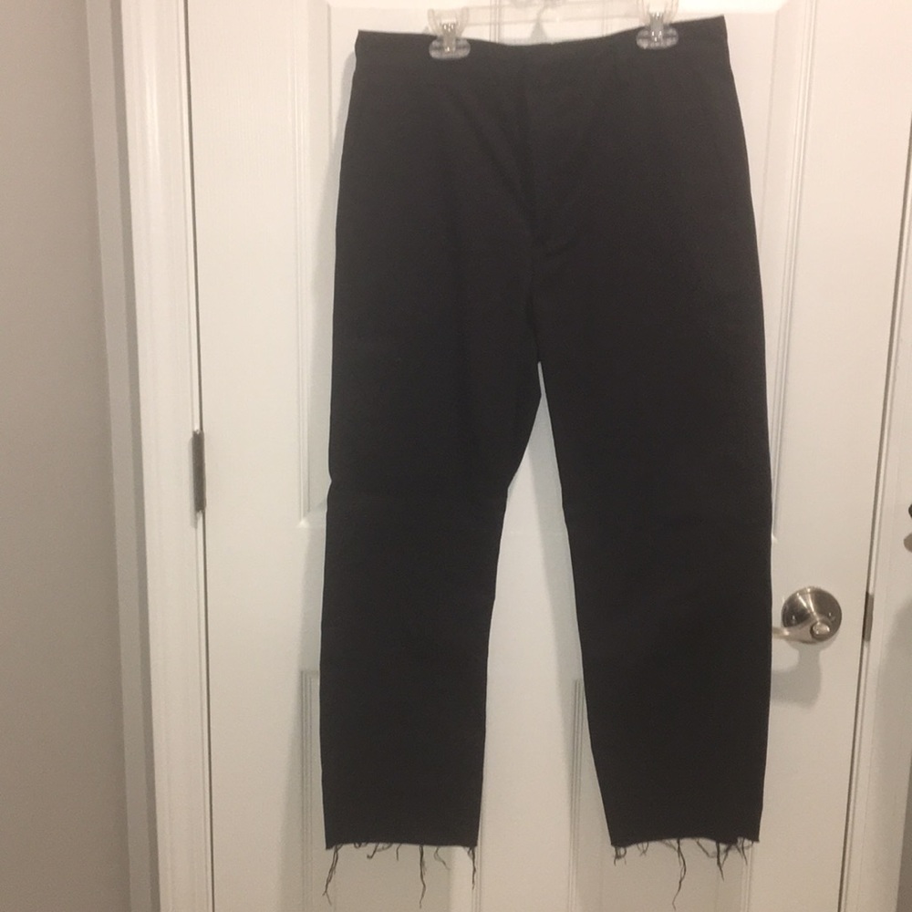 Mennace Mens 30R Black Pants